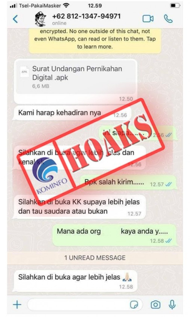 Hoaks Aplikasi Undangan Pernikahan Digital Infohoax Badung 4148